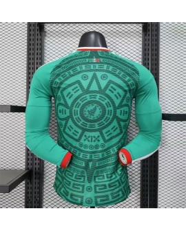 Mexiko 2627 Langarm-Heimtrikot - Player