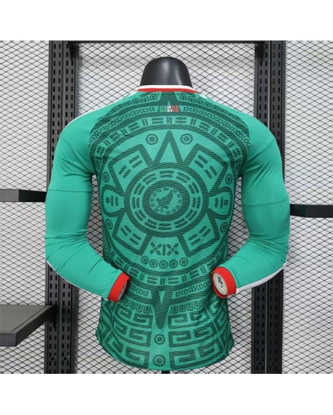 Mexiko 2627 Langarm-Heimtrikot - Player