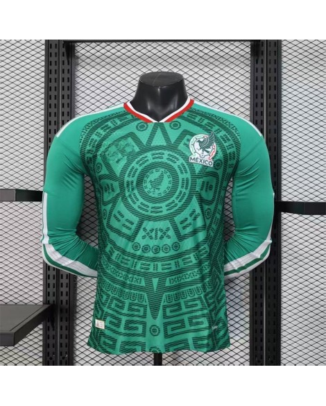 Mexiko 2627 Langarm-Heimtrikot - Player
