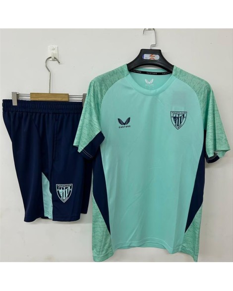 Athletic Bilbao Trainingsset 2025/26 (Oberteil + Hose) – Mintgrün