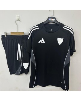 Athletic Bilbao Saison 25/26 Trainingsset (Oberteil + Hose) – Schwarz