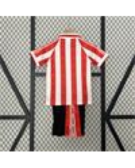 Athletic Bilbao 95/97 Heim-Retro-Trikot- Enfant