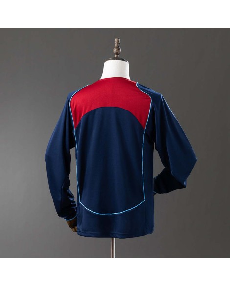 Atlético Madrid Auswärtstrikot der Saison 2004/05 Retro-Langarmtrikot