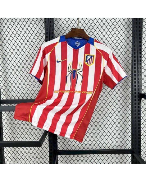 Atletico Madrid Home Retro-Trikot 2004/05