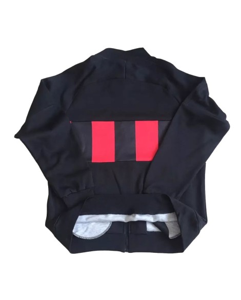 Atletico Madrid 1996 Retro-Trainingsjacke – Schwarz und Rot