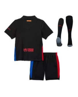 Barcelona Auswärts-Fußballtrikot-Set 2024/25 für Kinder (Trikot + Shorts + Socken)