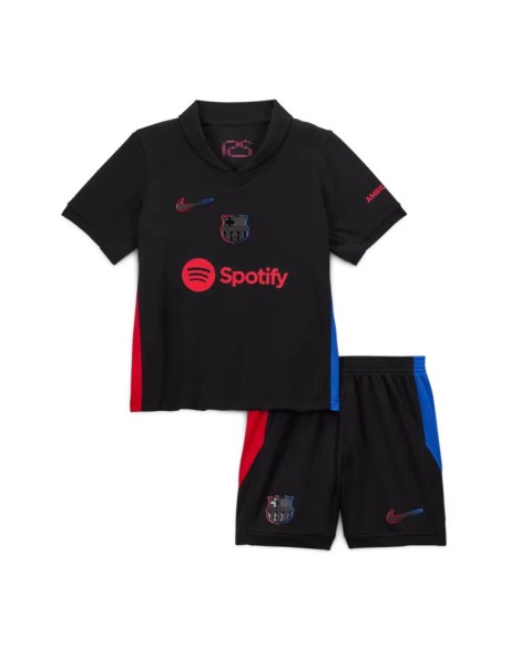 Barcelona Auswärtstrikot-Set 2024/25 für Kinder (Trikot + Shorts)