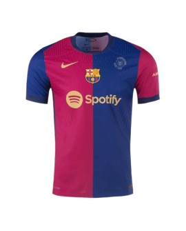 Authentisches Barcelona-Heim-Fußballtrikot 2024/25 – 125. Jubiläum