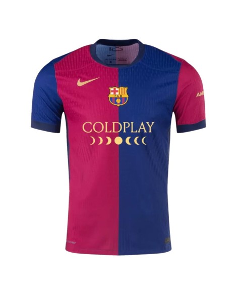 Authentisches Barcelona-Heimfußballtrikot 2024/25 - COLDPLAY