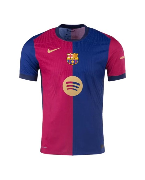 Authentisches Heimtrikot des FC Barcelona 2024/25, Spotify-Logo ohne Text