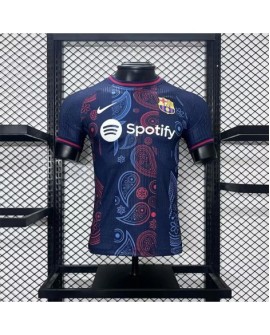 Barcelona 2024/25 Special Edition Blaues Trikot Spielerversion