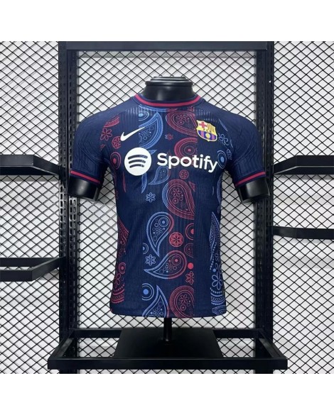 Barcelona 2024/25 Special Edition Blaues Trikot Spielerversion