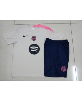 Basel weißes Kurzarm-T-Shirt-Set 25/26 (Top + Shorts)