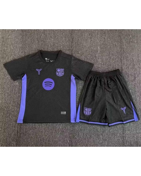 FC Barcelona x Kobe Bryant Auswärts-Trainingsset (Trikot + Shorts) - Kinder