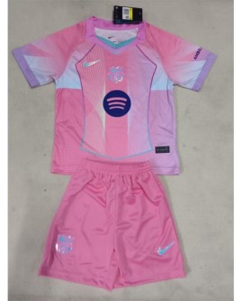 Barcelona Saison 25/26 Sonderedition Trikotset (Trikot + Hose) - Kinder