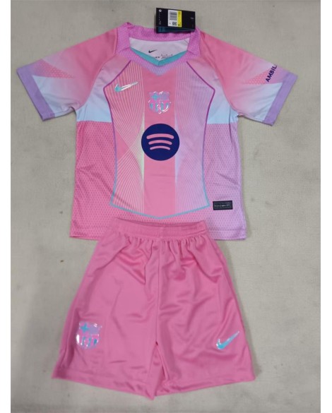 Barcelona Saison 25/26 Sonderedition Trikotset (Trikot + Hose) - Kinder