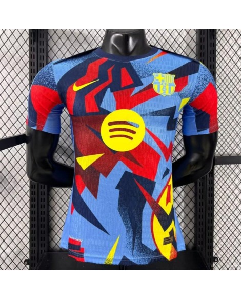 FC Barcelona 2025 Kurzarm-Trainingsanzug - Player