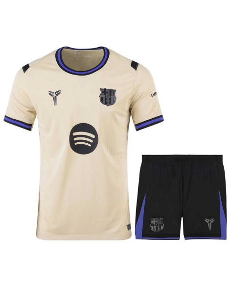 Auswärtstrikot des FC Barcelona 25/26 (Trikot + Shorts)