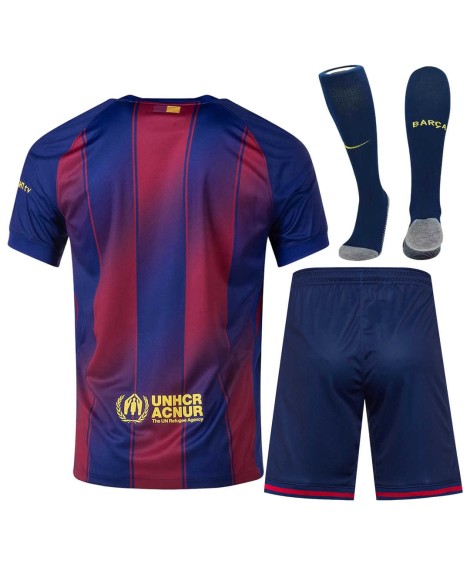 Barcelona Heimtrikot 2025/26 (Trikot + Shorts + Stutzen)