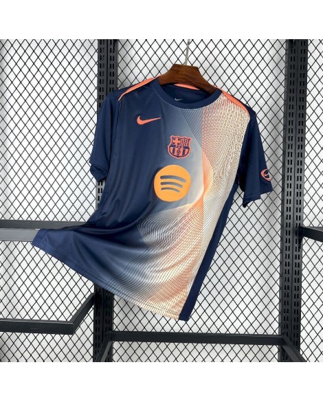 Barcelona Trainingsanzug blau und orange 2526