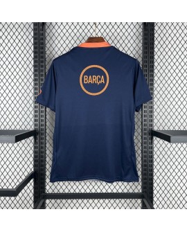 Barcelona Trainingsanzug blau und orange 2526