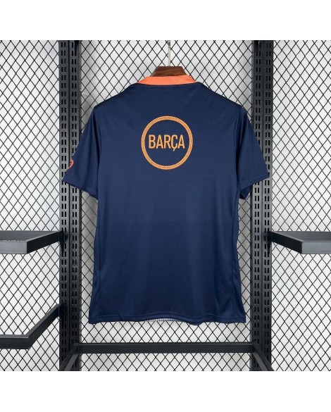 Barcelona Trainingsanzug blau und orange 2526