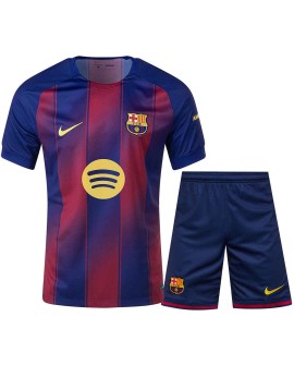 Barcelona Heimtrikot 2025/26 (Trikot + Shorts)
