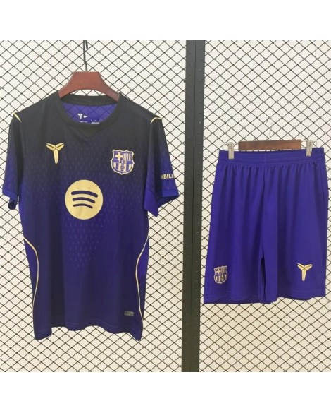Barcelona Auswärtstrikot-Set für die Saison 26/27 (Trikot + Shorts)