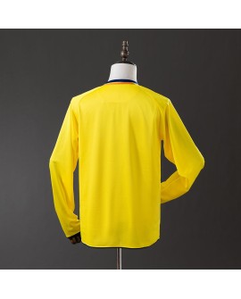 Barcelona Auswärts-Retro-Langarmtrikot 08/09