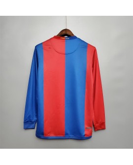 Retro Barcelona 06/07 Langarm-Heimtrikot