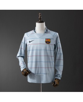 Barcelona Auswärts-Retro-Langarmtrikot 03/04