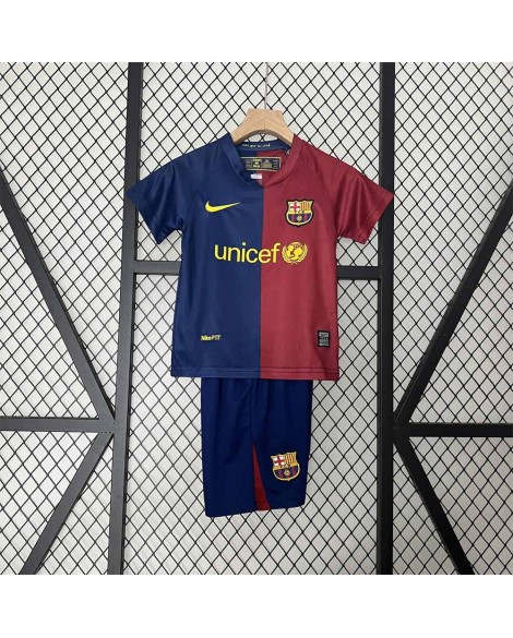 Heimtrikot des FC Barcelona für die Saison 08/09 - Kind