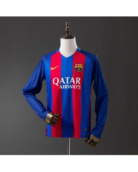 Barcelona Heimtrikot 16/17 langärmlig Retro