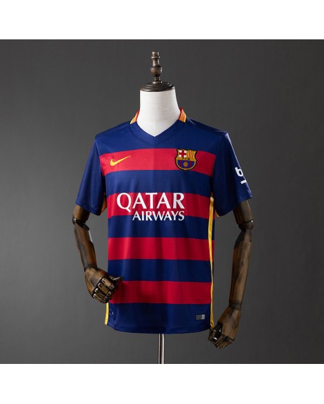 Barcelona Heimtrikot der Saison 2015/16 Retro