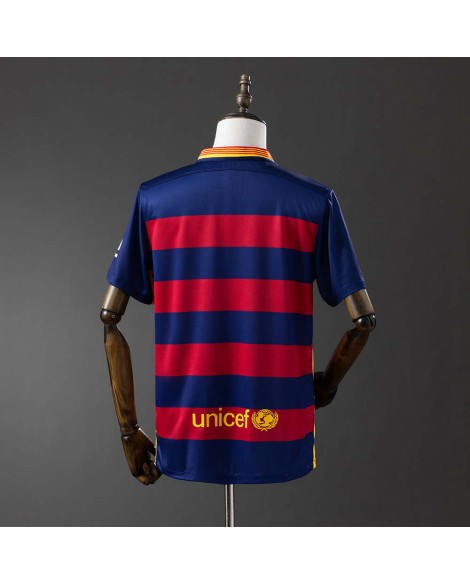 Barcelona Heimtrikot der Saison 2015/16 Retro