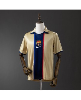 Auswärtstrikot des FC Barcelona für die Saison 2002 Retro