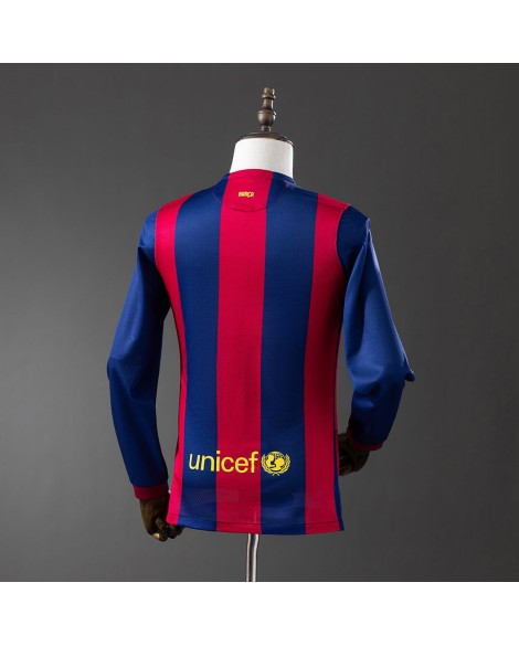 Barcelona Heimtrikot 2014/15 langärmlig Retro 