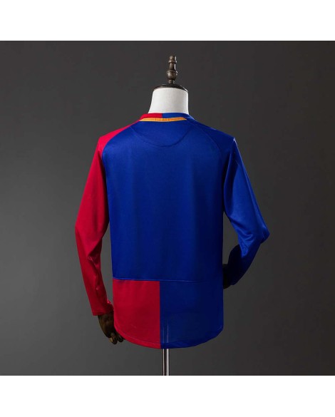 Barcelona 2008/09 Retro-Heimtrikot – Langarm – UCL-Finale