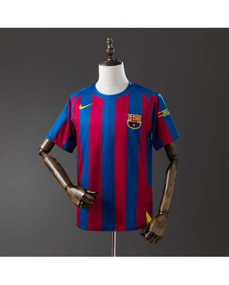 Barcelona Heimtrikot 05/06 (UEFA Champions League Edition) Retro-Trikot