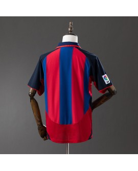 Barcelona Retro-Heimtrikot 2003/04