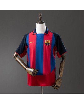 Barcelona Retro-Heimtrikot 2003/04