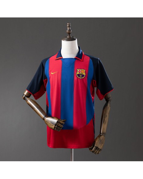Barcelona Retro-Heimtrikot 2003/04
