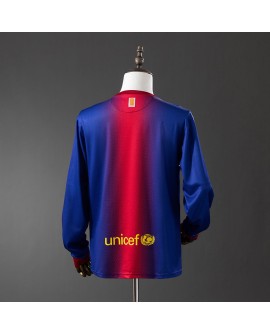 Retro-Langarmtrikot Barcelona Heimtrikot 12/13