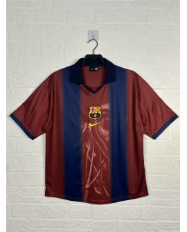 CJ X NIKE X FC BARCELONA RETRO 2000/01 HOME SKELETON JERSEY