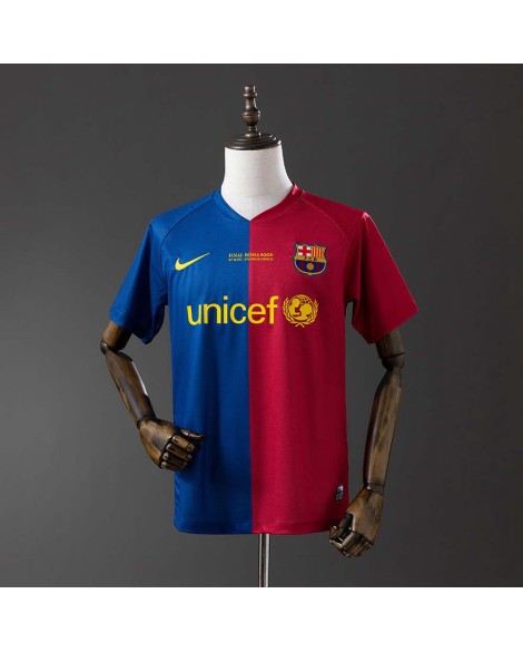 Barcelona-Trikot 2008/09 Home Retro – UCL-Finale