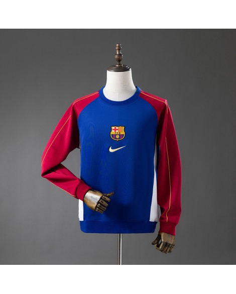 Barcelona Sweatshirt in Rot, Blau und Weiß, Größe 25/26