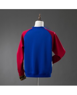 Barcelona Sweatshirt in Rot, Blau und Weiß, Größe 25/26