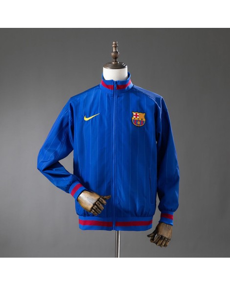 Barcelona 25/26 Team Anthem Windbreaker - Blau