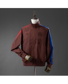Barcelona x Travis Scott Windbreaker - Braun