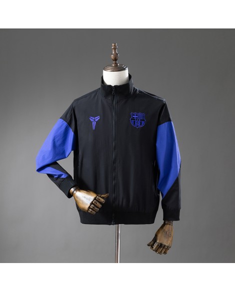 Barcelona x Kobe Bryant Windjacke aus der Kollaboration – Schwarz Barcelona x Kobe Bryant Windjacke aus der Kollaboration – Schwarz